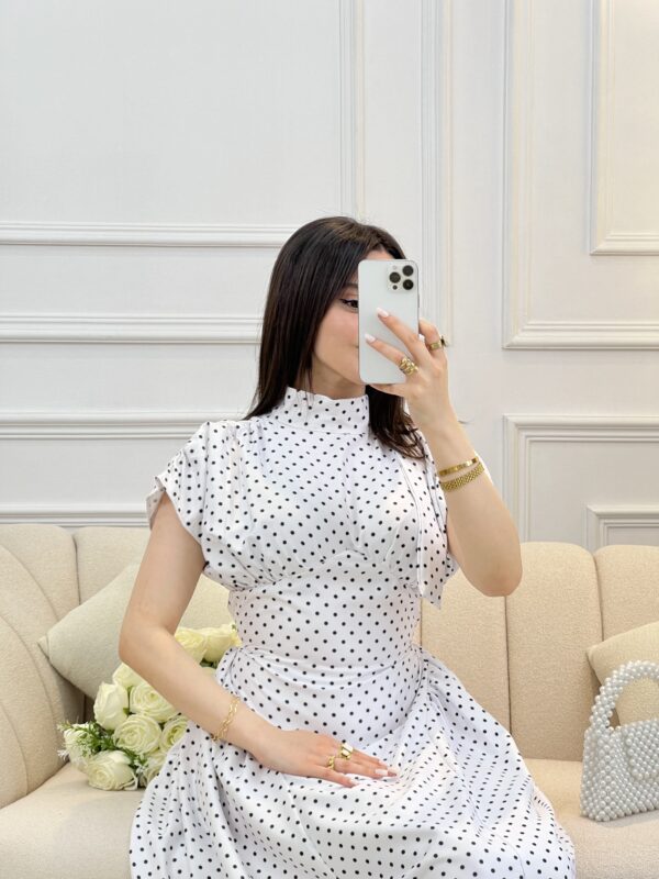 ROBE ARISS POLKA DOTS