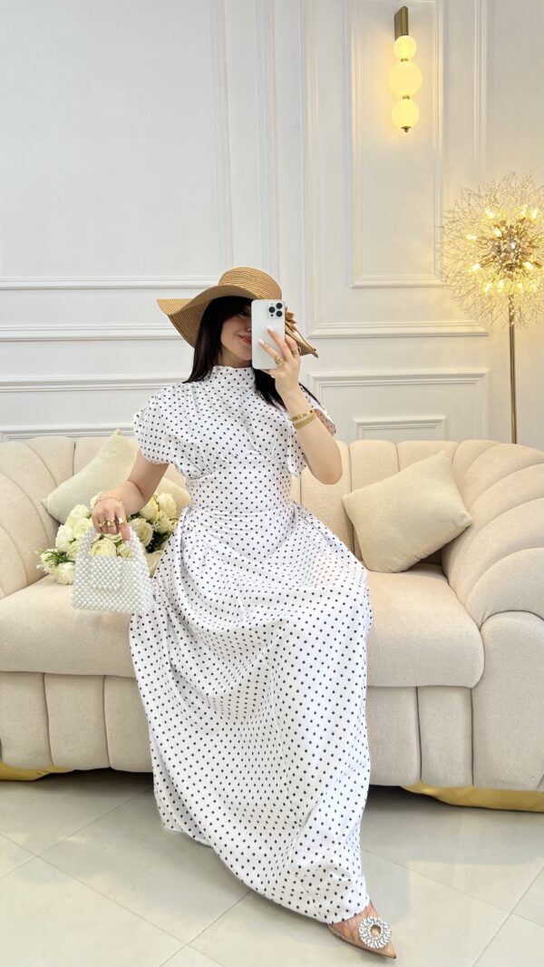 ROBE ARISS POLKA DOTS