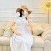 ROBE ARISS POLKA DOTS